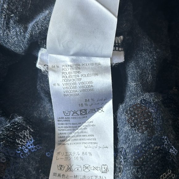 Kookai sequin top in french size 1 - Picture 6 of 6